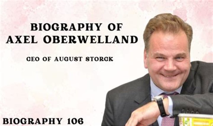 Axel Oberwelland’s biography, fact, career, awards, net worth & life story