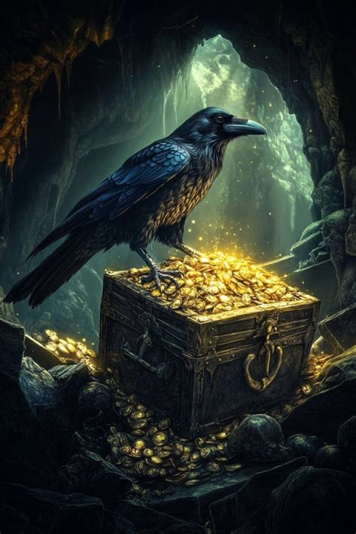 Do crows like shiny things