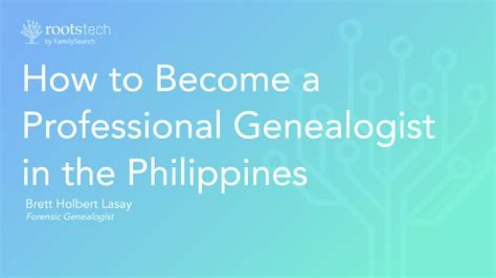 How to become a professional genealogist