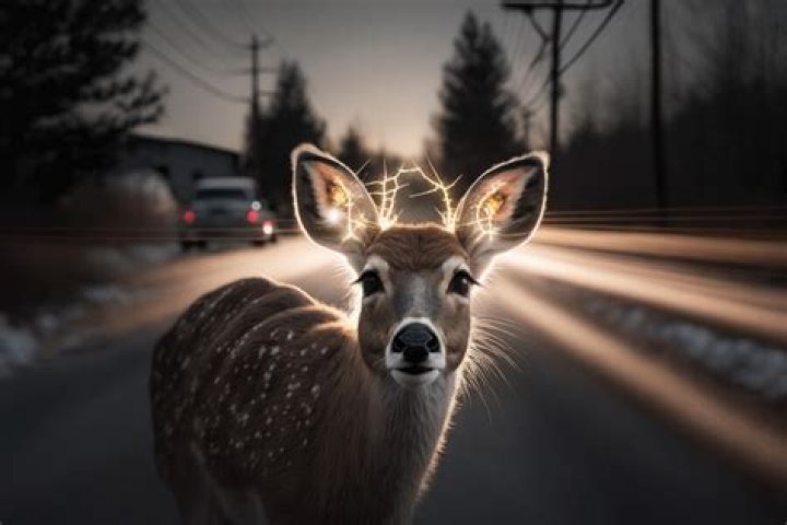 What is a deer in the headlights